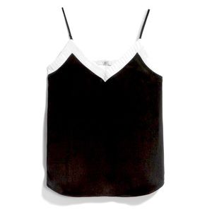 Q&A by Stitch Fix Massaro V-Neck Blouse Sz M